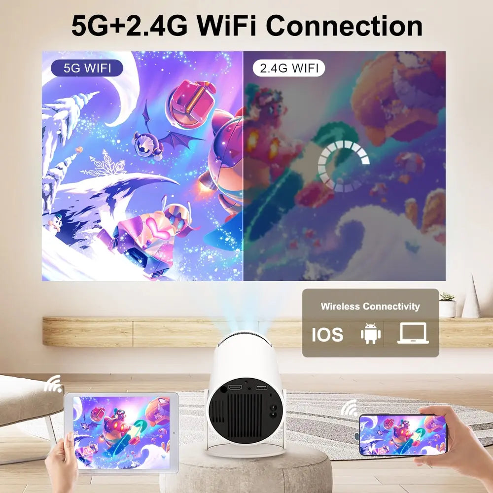 Portable Mini LED Projector