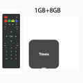 Tanix TX1 Android 10 TV Box, 4K HDR Media Player, Allwinner H313 Quad-Core, 2.4G WiFi, 8GB/16GB Storage, DC 5V/2A